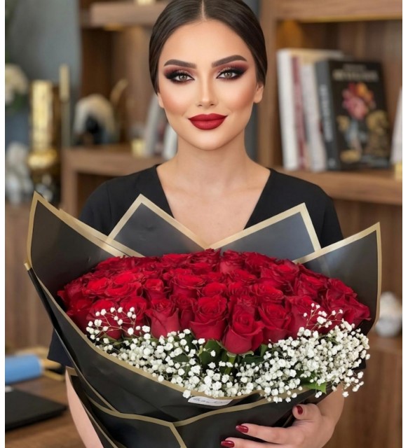 101 ADET GÜL BUKETİ